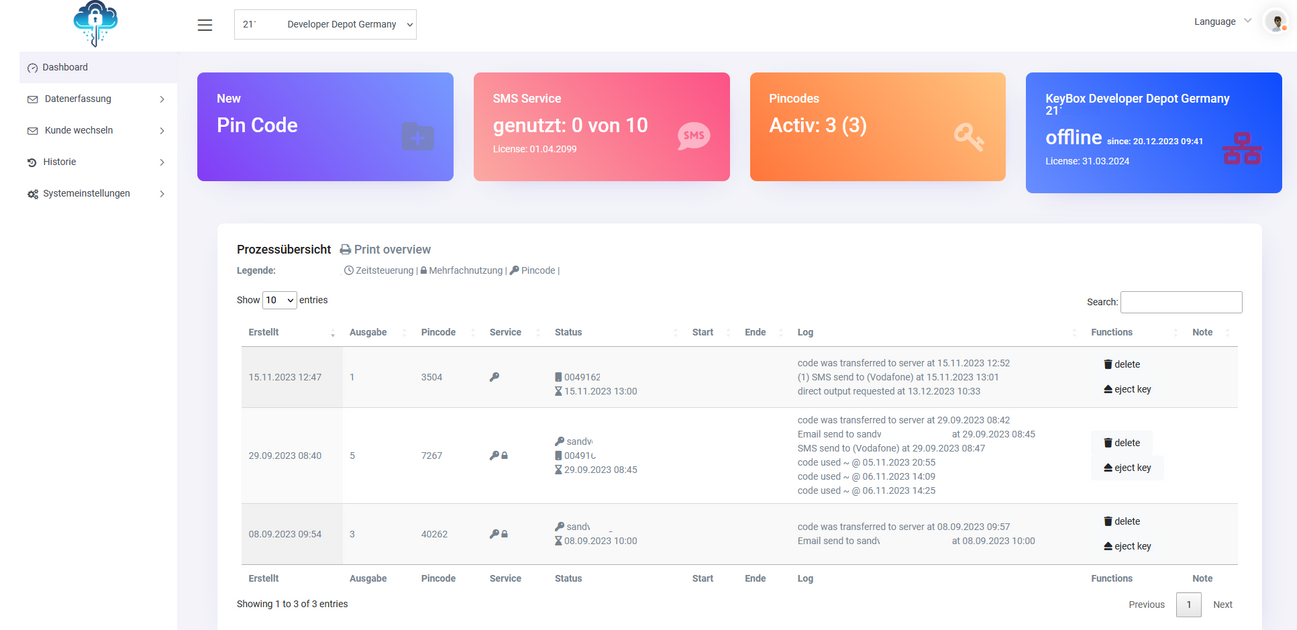 Pay and Key Portal 24 — Cloud and Pay