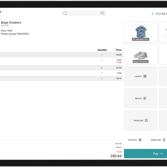 Pay and Key Portal 24- POS System