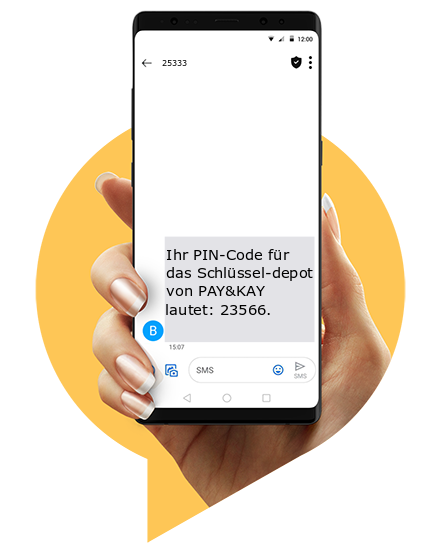 Payment Key Issue Cloud and Pay payment systems DE for your key issue with PIN